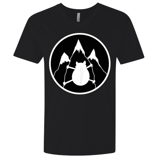 T-Shirts Black / X-Small Spider Cat Men's Premium V-Neck