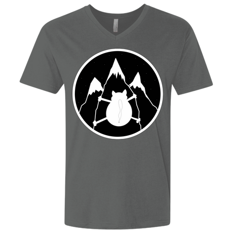T-Shirts Heavy Metal / X-Small Spider Cat Men's Premium V-Neck