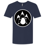 T-Shirts Midnight Navy / X-Small Spider Cat Men's Premium V-Neck