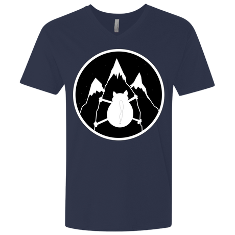 T-Shirts Midnight Navy / X-Small Spider Cat Men's Premium V-Neck