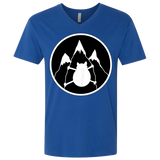 T-Shirts Royal / X-Small Spider Cat Men's Premium V-Neck