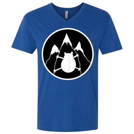 T-Shirts Royal / X-Small Spider Cat Men's Premium V-Neck