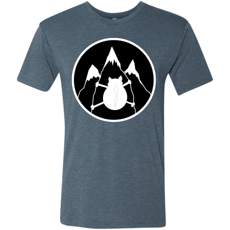 T-Shirts Indigo / S Spider Cat Men's Triblend T-Shirt