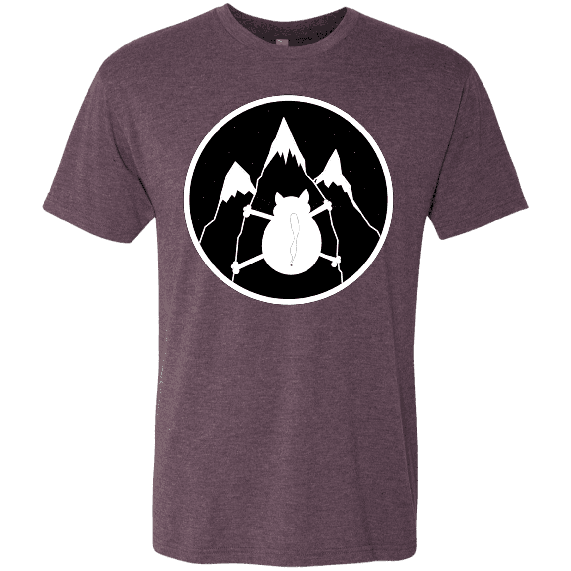 T-Shirts Vintage Purple / S Spider Cat Men's Triblend T-Shirt