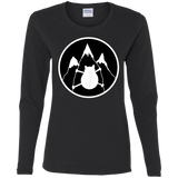 T-Shirts Black / S Spider Cat Women's Long Sleeve T-Shirt