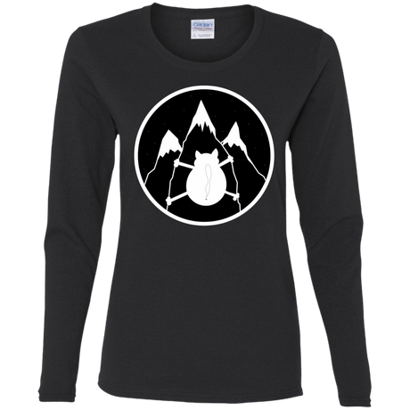 T-Shirts Black / S Spider Cat Women's Long Sleeve T-Shirt