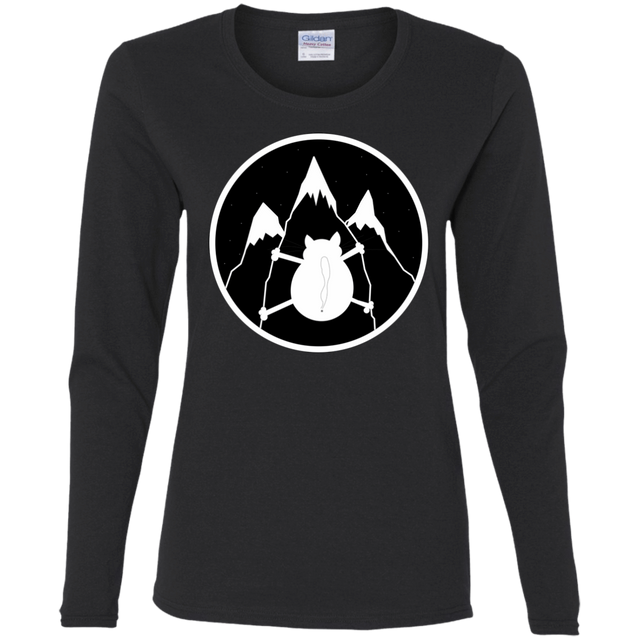 T-Shirts Black / S Spider Cat Women's Long Sleeve T-Shirt