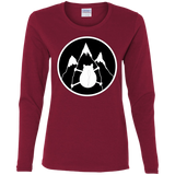 T-Shirts Cardinal / S Spider Cat Women's Long Sleeve T-Shirt