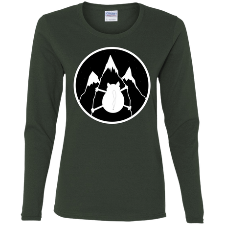 T-Shirts Forest / S Spider Cat Women's Long Sleeve T-Shirt