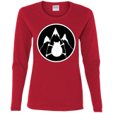 T-Shirts Red / S Spider Cat Women's Long Sleeve T-Shirt