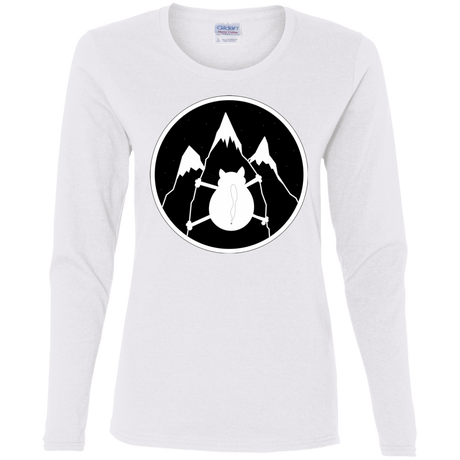 T-Shirts White / S Spider Cat Women's Long Sleeve T-Shirt