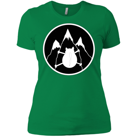 T-Shirts Kelly Green / X-Small Spider Cat Women's Premium T-Shirt