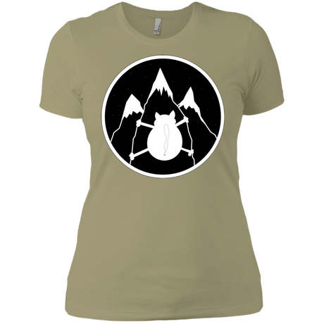 T-Shirts Light Olive / X-Small Spider Cat Women's Premium T-Shirt