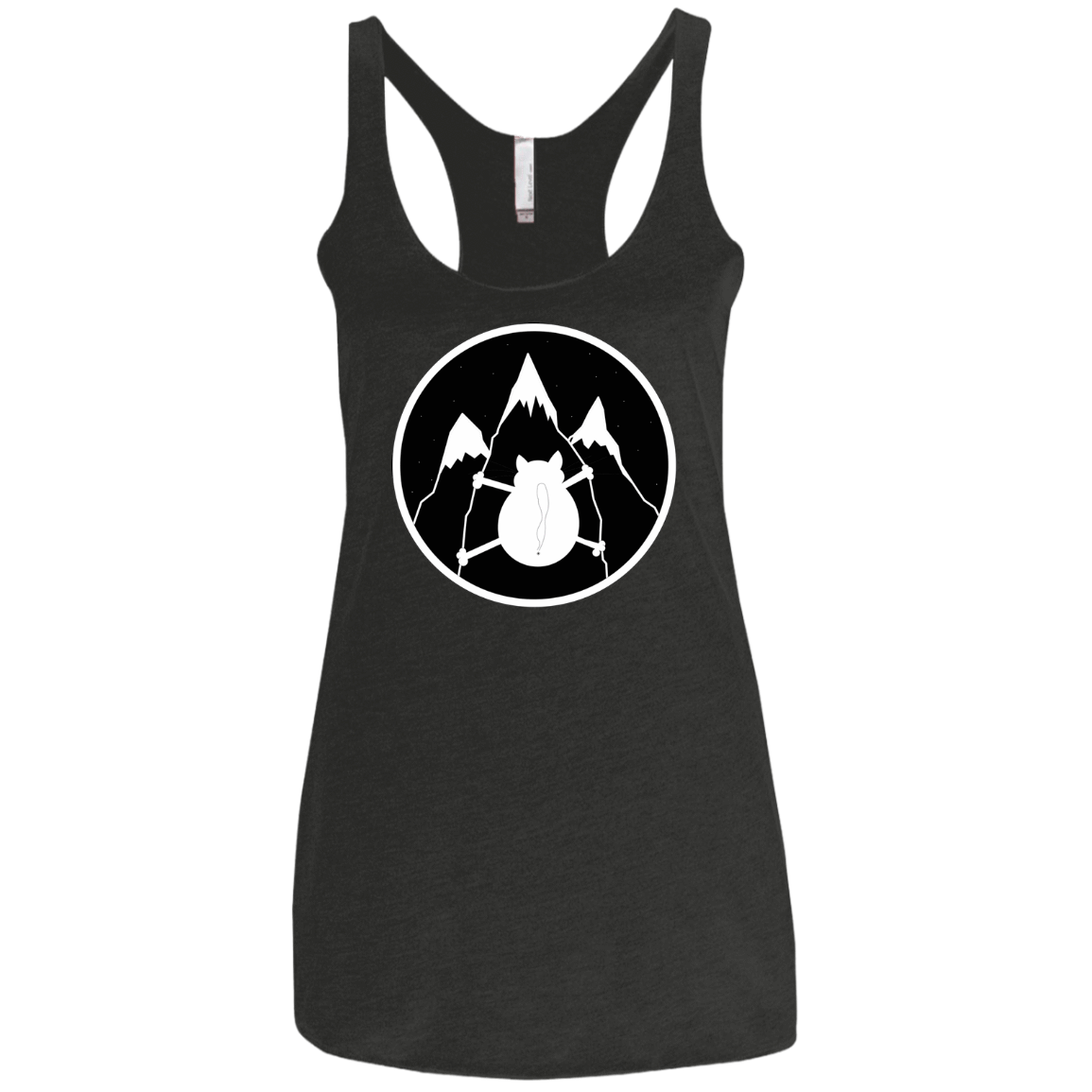 Spider Cat Women's Triblend Racerback Tank