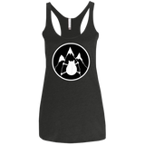 Spider Cat Women's Triblend Racerback Tank