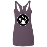 Spider Cat Women's Triblend Racerback Tank