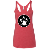 Spider Cat Women's Triblend Racerback Tank