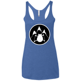 Spider Cat Women's Triblend Racerback Tank