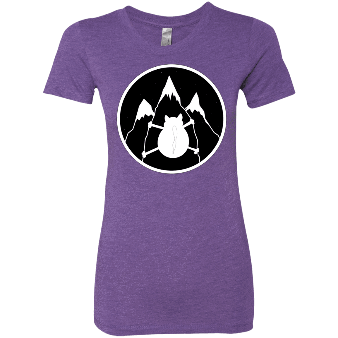 T-Shirts Purple Rush / S Spider Cat Women's Triblend T-Shirt