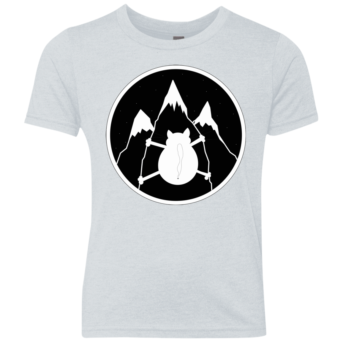 Spider Cat Youth Triblend T-Shirt