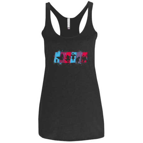 T-Shirts Vintage Black / X-Small Spider Friends Women's Triblend Racerback Tank