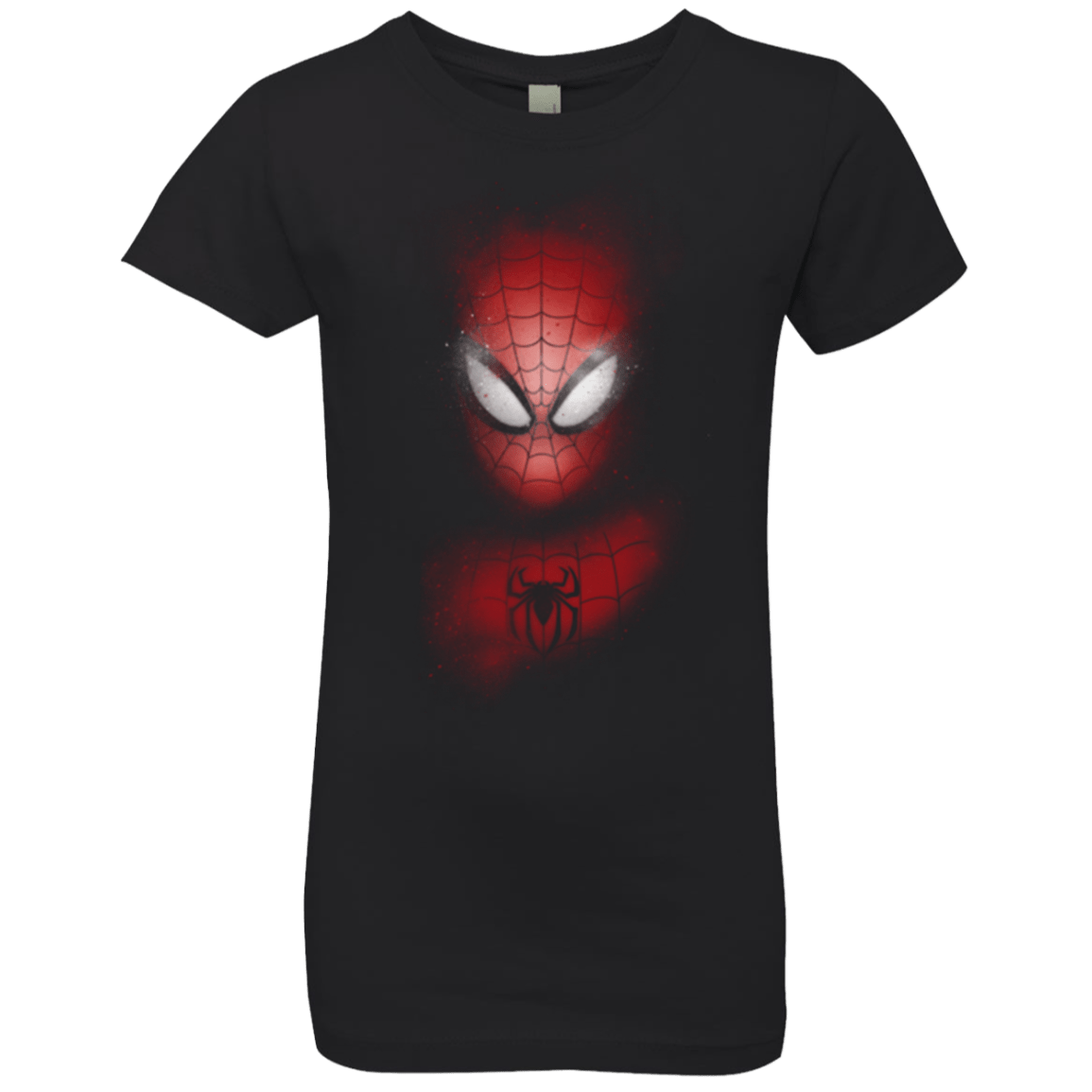 T-Shirts Black / YXS Spider Graffiti Girls Premium T-Shirt