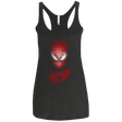 T-Shirts Vintage Black / X-Small Spider Graffiti Women's Triblend Racerback Tank