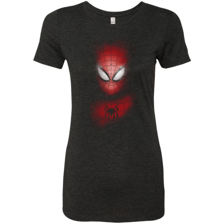 T-Shirts Vintage Black / Small Spider Graffiti Women's Triblend T-Shirt
