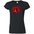 T-Shirts Black / S Spider Hero Junior Slimmer-Fit T-Shirt
