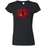 T-Shirts Black / S Spider Hero Junior Slimmer-Fit T-Shirt