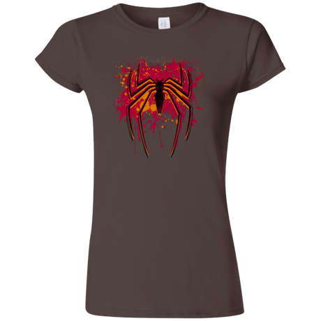 T-Shirts Dark Chocolate / S Spider Hero Junior Slimmer-Fit T-Shirt