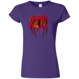 T-Shirts Purple / S Spider Hero Junior Slimmer-Fit T-Shirt