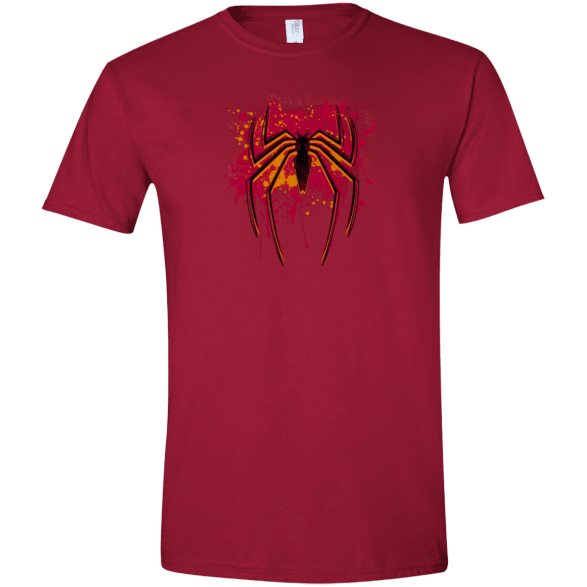 T-Shirts Cardinal Red / S Spider Hero Men's Semi-Fitted Softstyle