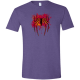 T-Shirts Heather Purple / S Spider Hero Men's Semi-Fitted Softstyle