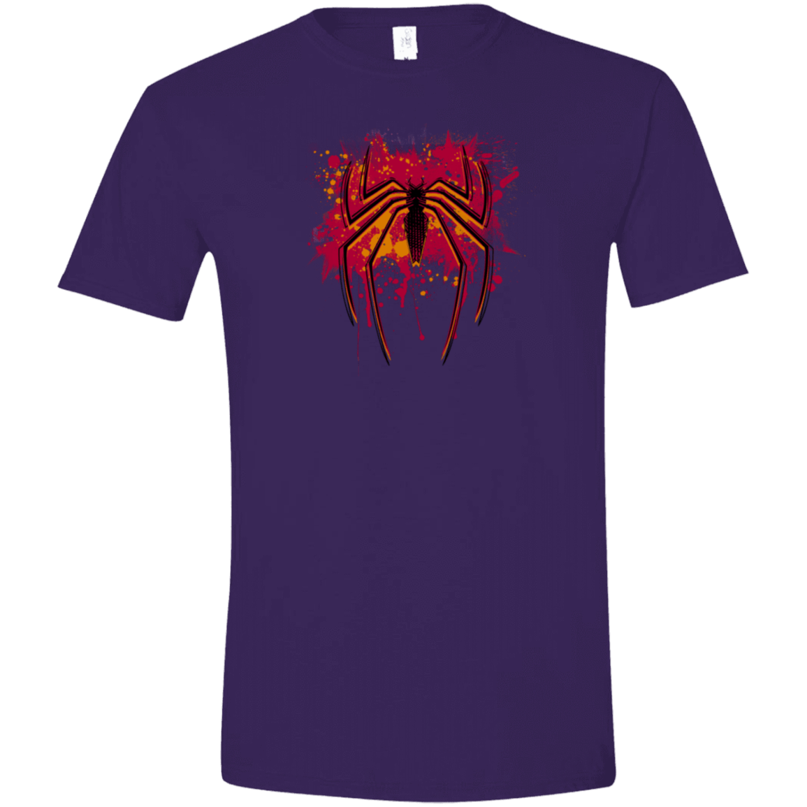 T-Shirts Purple / S Spider Hero Men's Semi-Fitted Softstyle