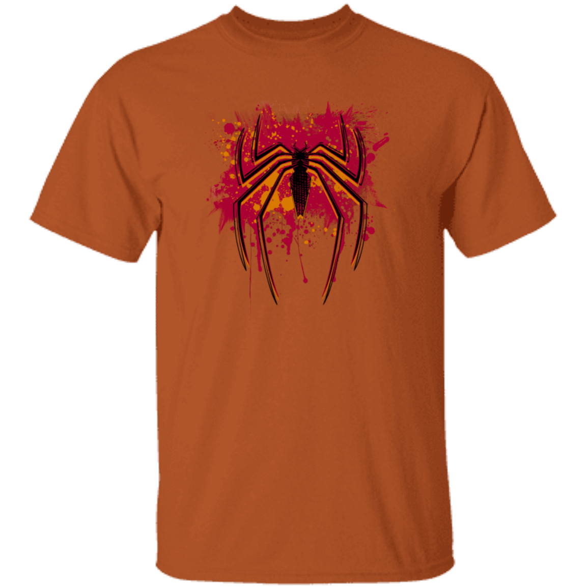 T-Shirts Texas Orange / S Spider Hero T-Shirt