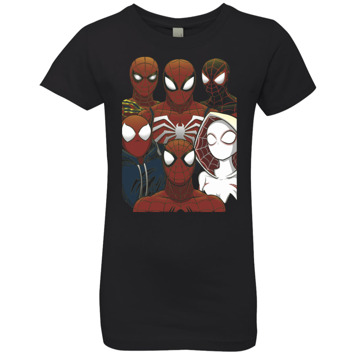 T-Shirts Black / YXS SPIDER LEAGUE Girls Premium T-Shirt