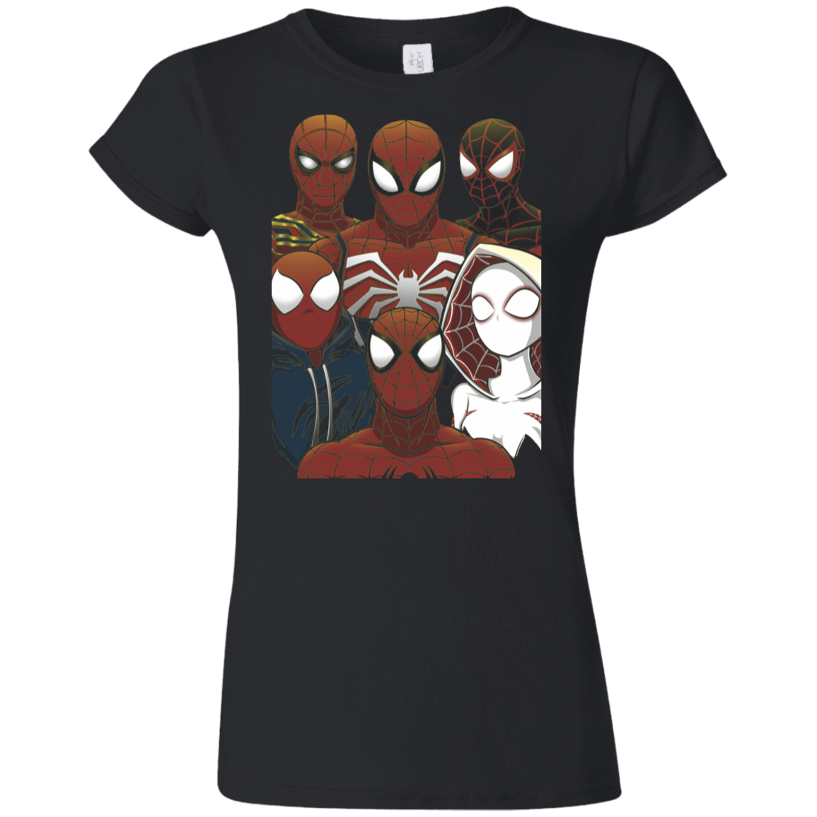 T-Shirts Black / S SPIDER LEAGUE Junior Slimmer-Fit T-Shirt