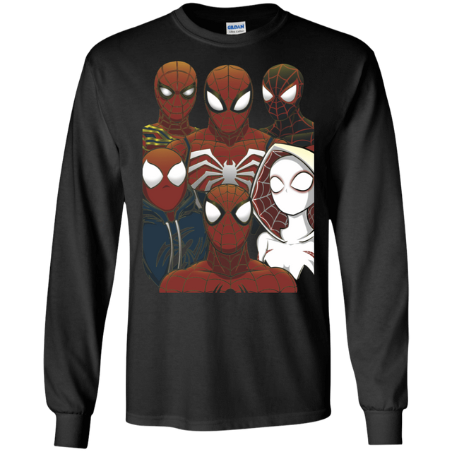 T-Shirts Black / S SPIDER LEAGUE Men's Long Sleeve T-Shirt