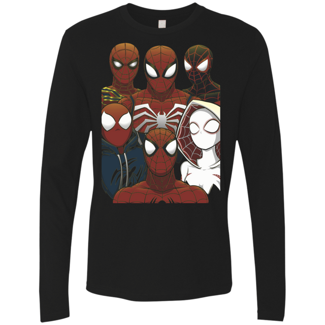 T-Shirts Black / S SPIDER LEAGUE Men's Premium Long Sleeve
