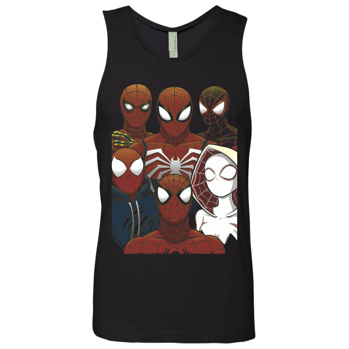 T-Shirts Black / S SPIDER LEAGUE Men's Premium Tank Top