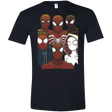 T-Shirts Black / X-Small SPIDER LEAGUE Men's Semi-Fitted Softstyle
