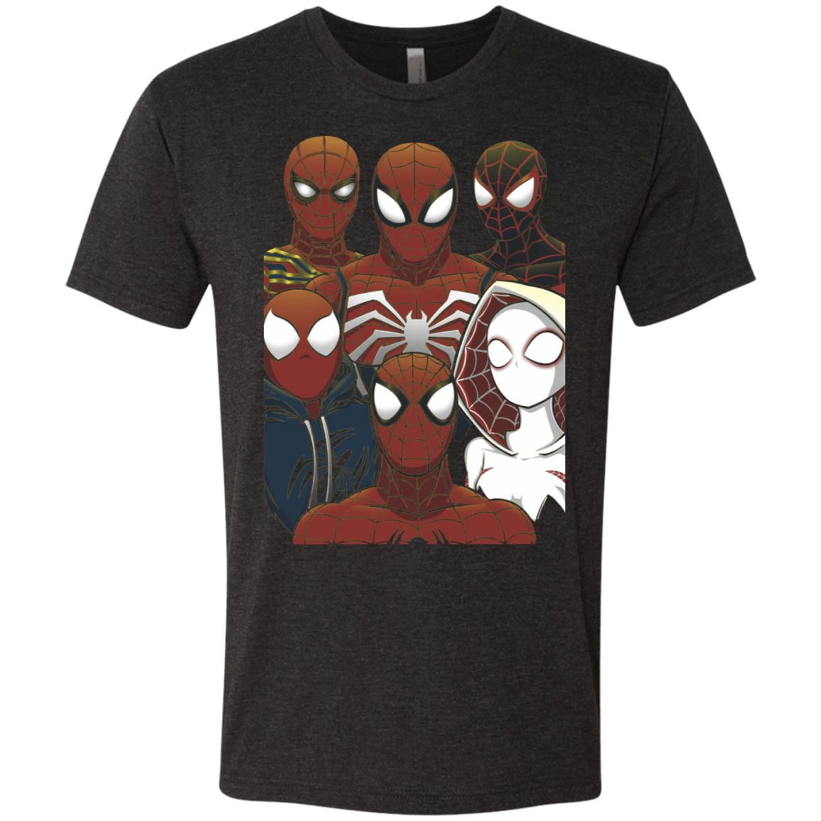 T-Shirts Vintage Black / S SPIDER LEAGUE Men's Triblend T-Shirt