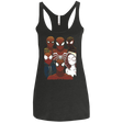 T-Shirts Vintage Black / X-Small SPIDER LEAGUE Women's Triblend Racerback Tank
