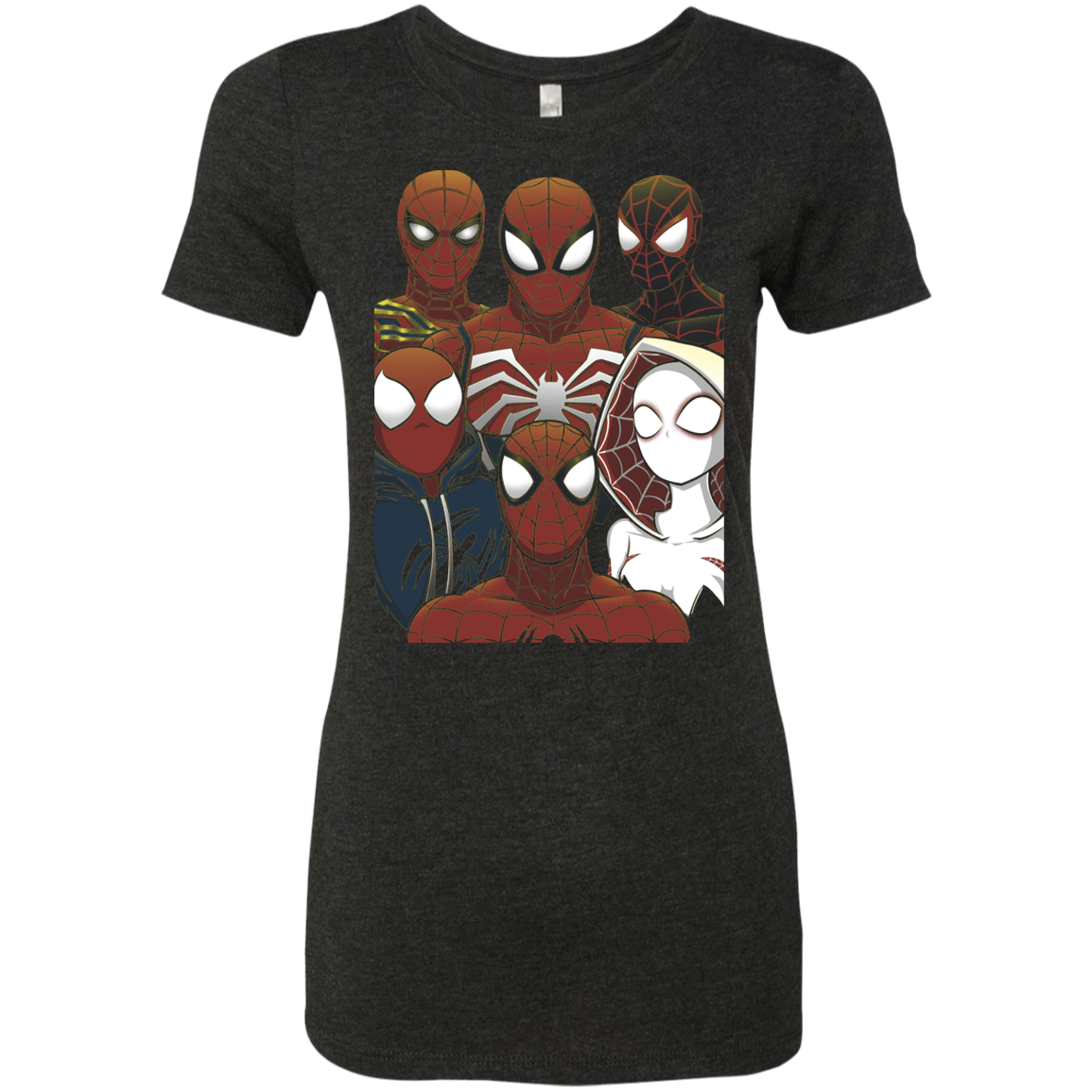T-Shirts Vintage Black / S SPIDER LEAGUE Women's Triblend T-Shirt
