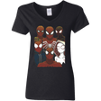 T-Shirts Black / S SPIDER LEAGUE Women's V-Neck T-Shirt