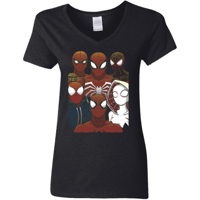 T-Shirts Black / S SPIDER LEAGUE Women's V-Neck T-Shirt