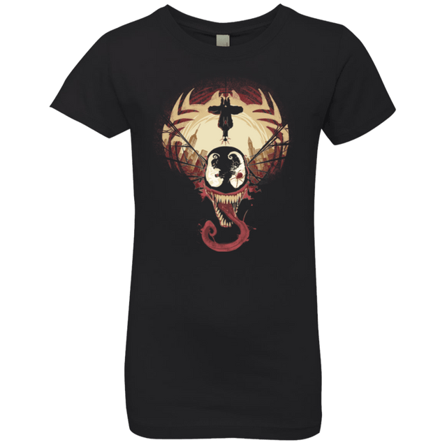 T-Shirts Black / YXS Spider Nightmare Girls Premium T-Shirt