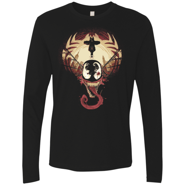 T-Shirts Black / Small Spider Nightmare Men's Premium Long Sleeve