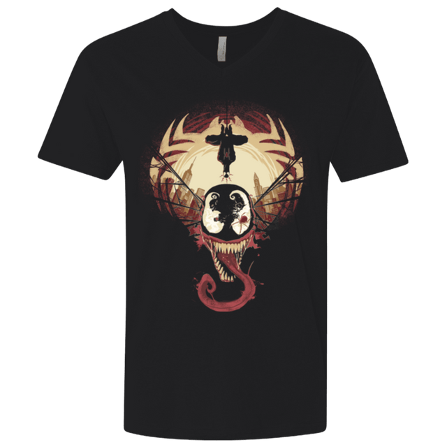 T-Shirts Black / X-Small Spider Nightmare Men's Premium V-Neck
